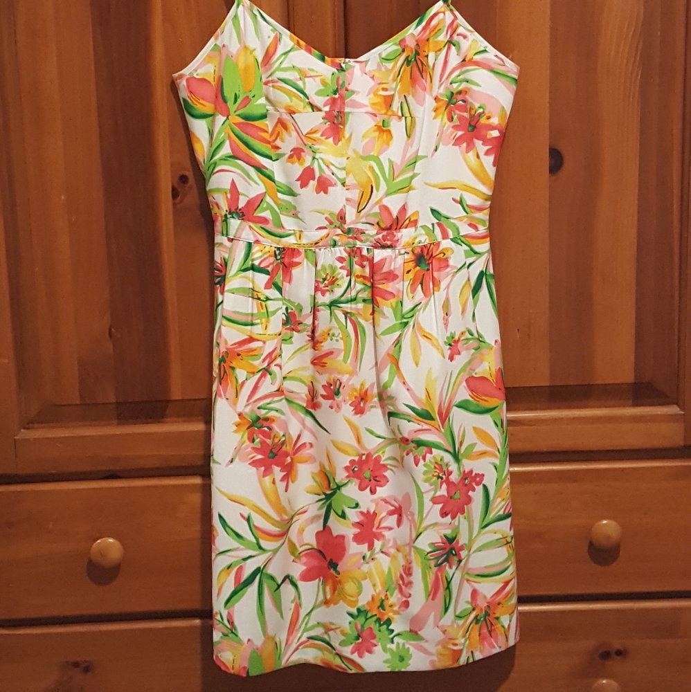 Floral print summer dress